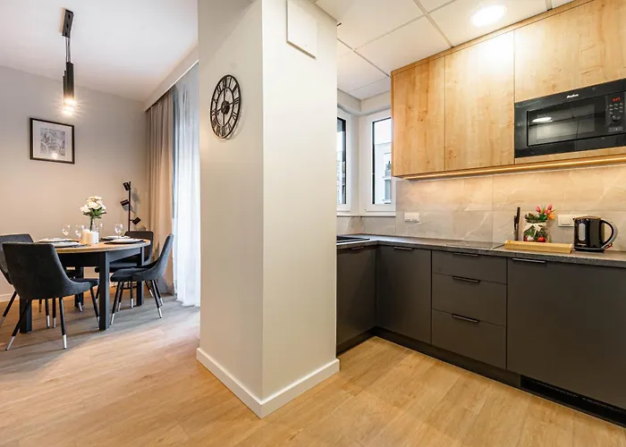 شقة Kasprzaka29 Tower - View, 9th Floor, Balcony, Targi Expo - By Rentujemy وارسو